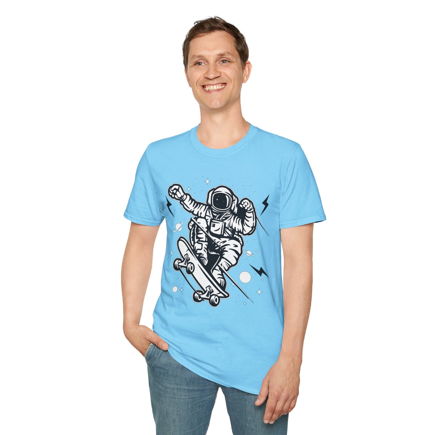 Cartoon T Shirt Unisex Animation Tee Funny Graphic Tee Softstyle 64000 100 Percent Cotton