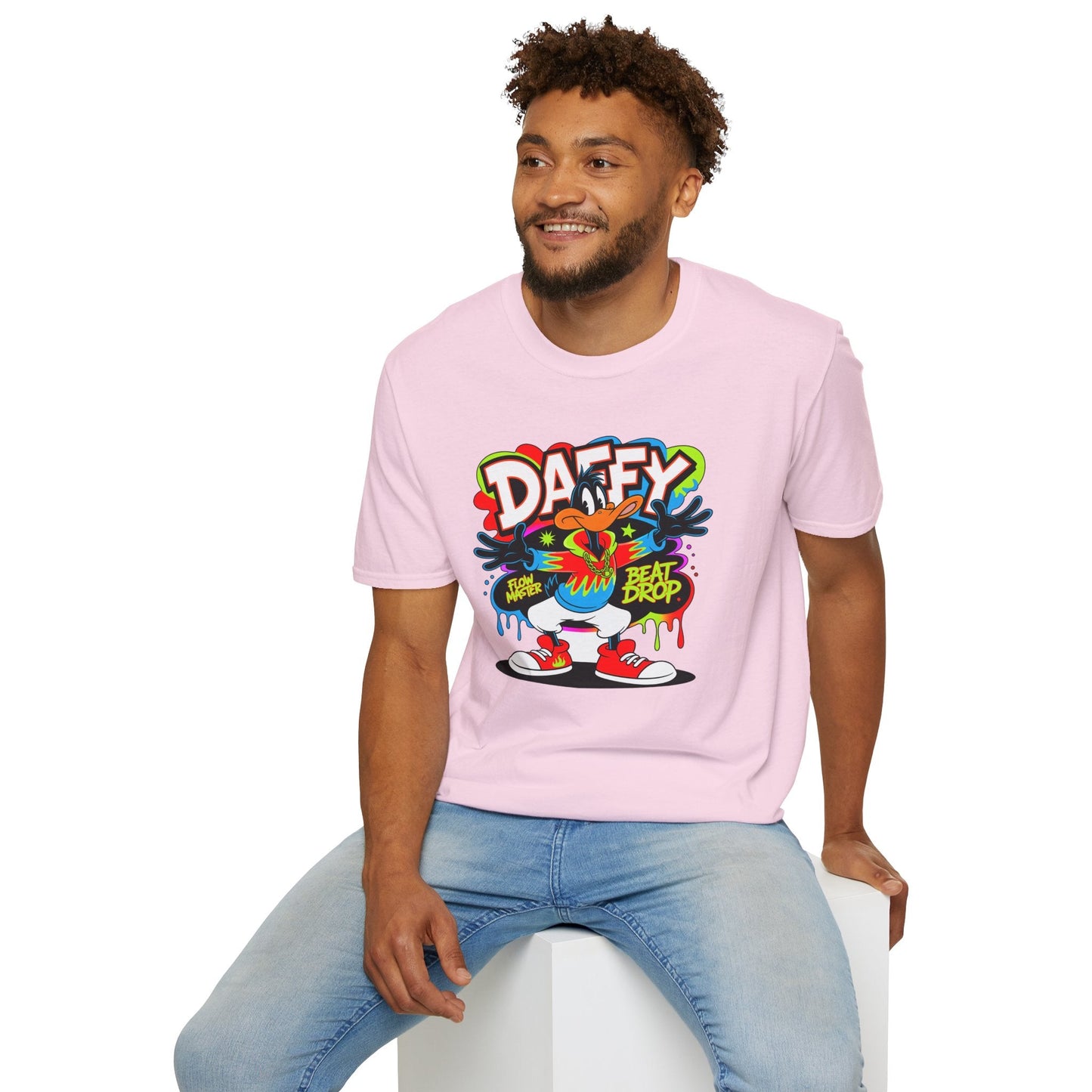 Funny Cartoon Animals T Shirt Unisex Softstyle Tee With Animation Design Gildan 64000