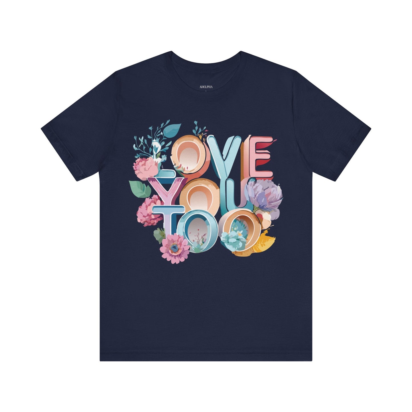 Adelpha Valentine Graphic T Shirt Unisex Jersey Short Sleeve Vintage Inspired Art Design