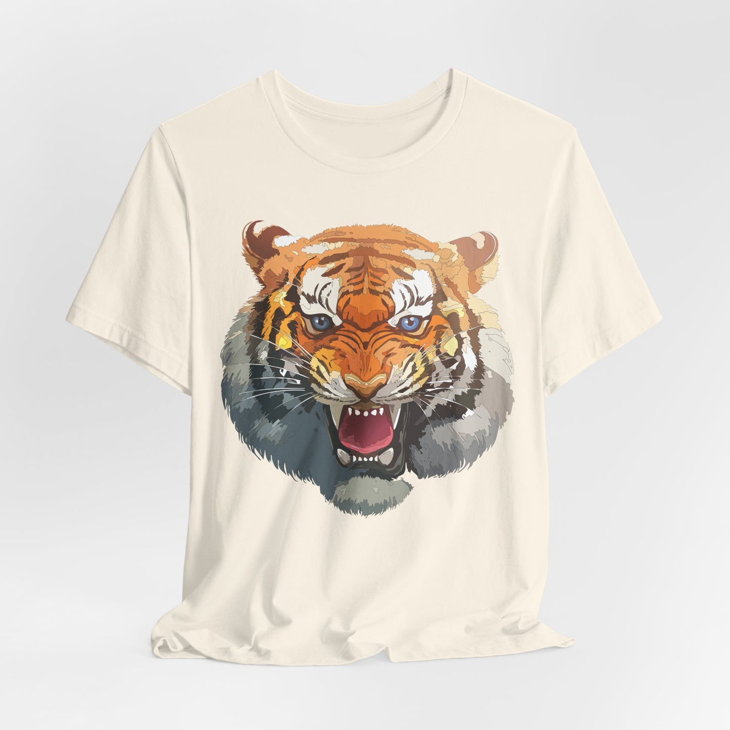 Tiger Shirt, Animal Shirt, T-Shirt with Tiger, Art Design Tee, Animal Tees, Safari T-Shirt, Graphic Design Tee 14