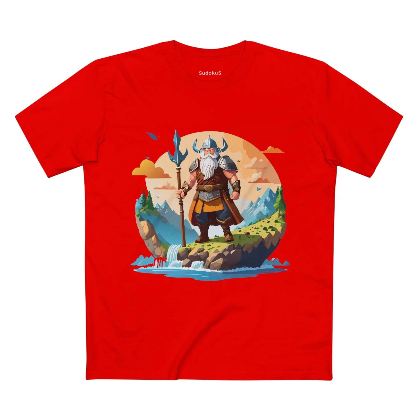 Viking Graphic Unisex 100 Cotton Staple Tee 32