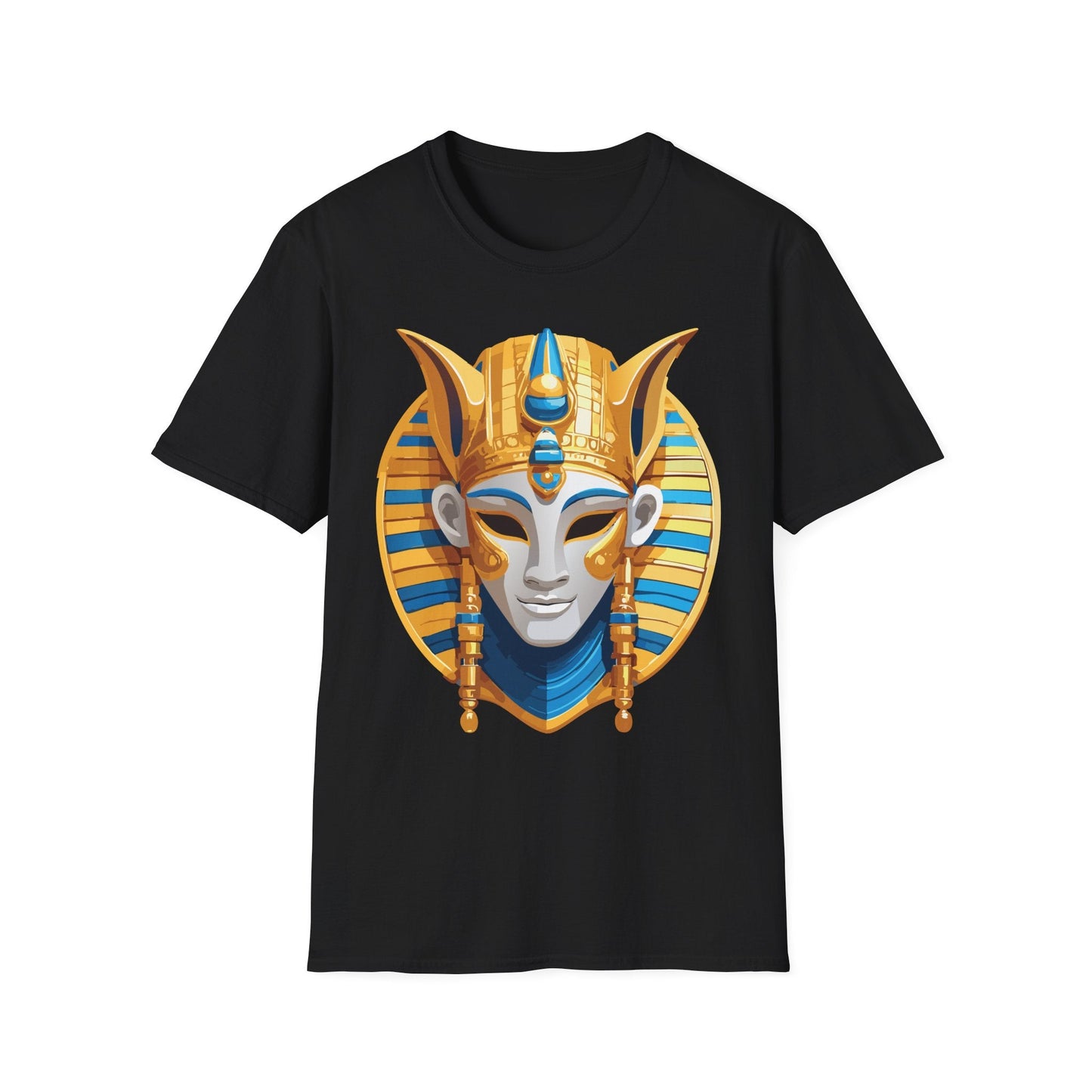 Mask Tee Shirt Unisex Masquerade Design Artwork Gildan Softstyle 64000 Cotton Tee