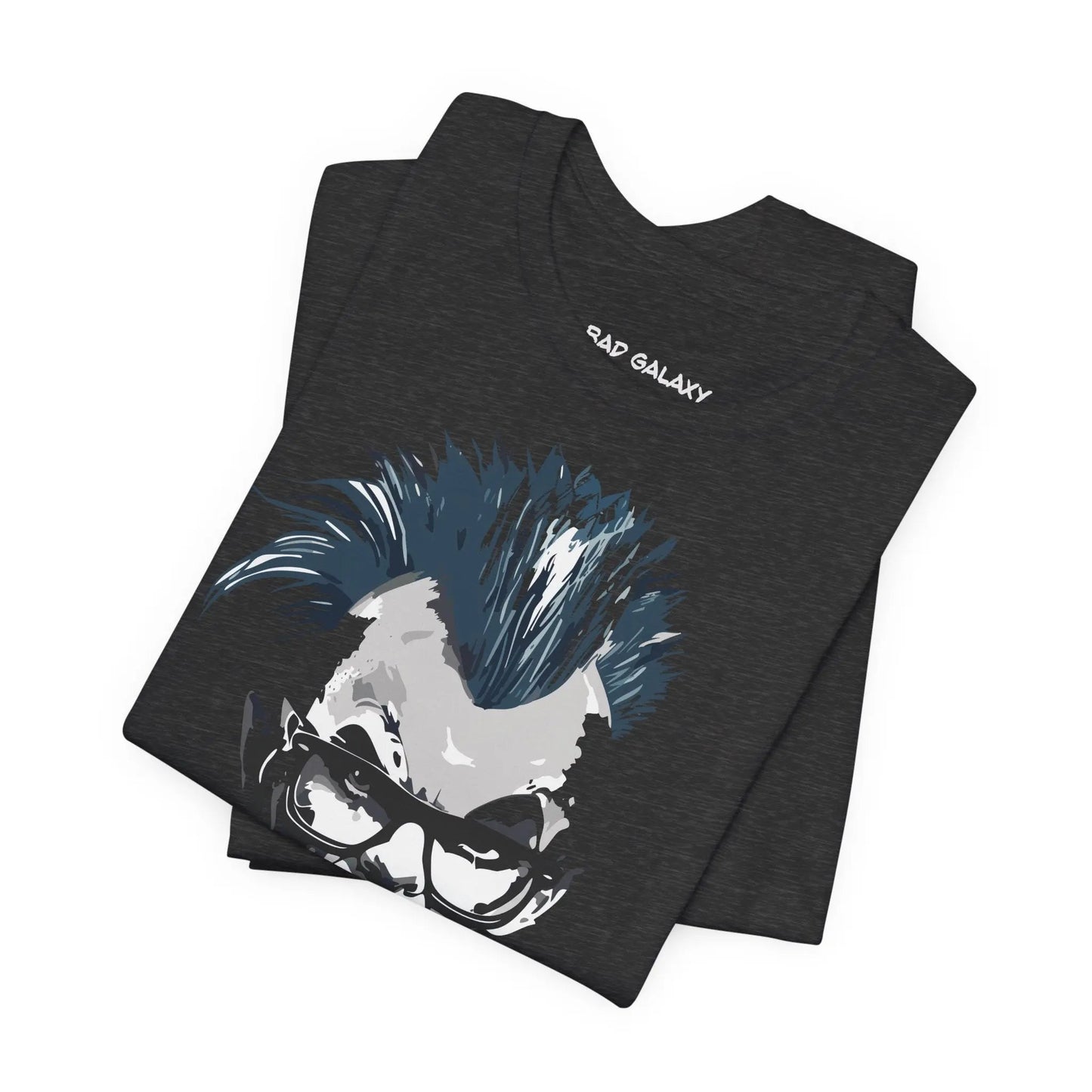 Punk Rock Tee Shirt From Bad Galaxy 100 Percent Cotton Eco Friendly Inks Made To Order USA Designed