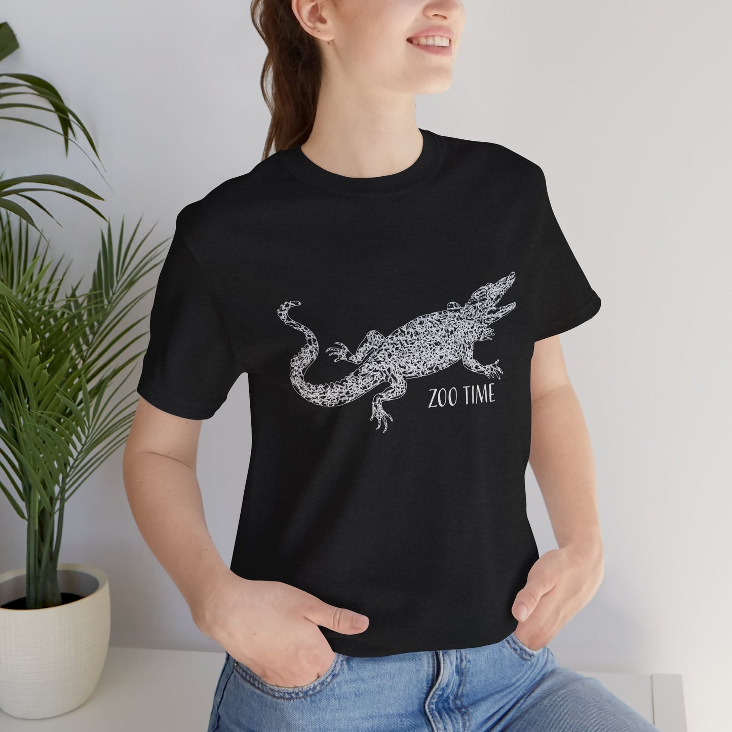 Unisex Tee Shirt with animals Print