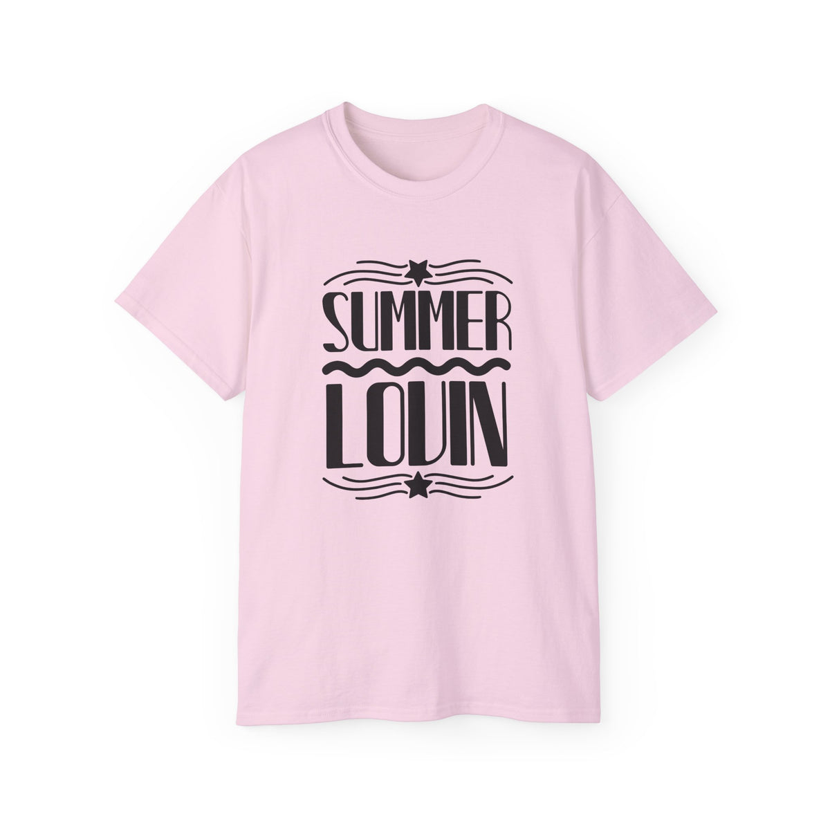Summer Lovin Tee | Retro Wave Typography, Beach Vibes