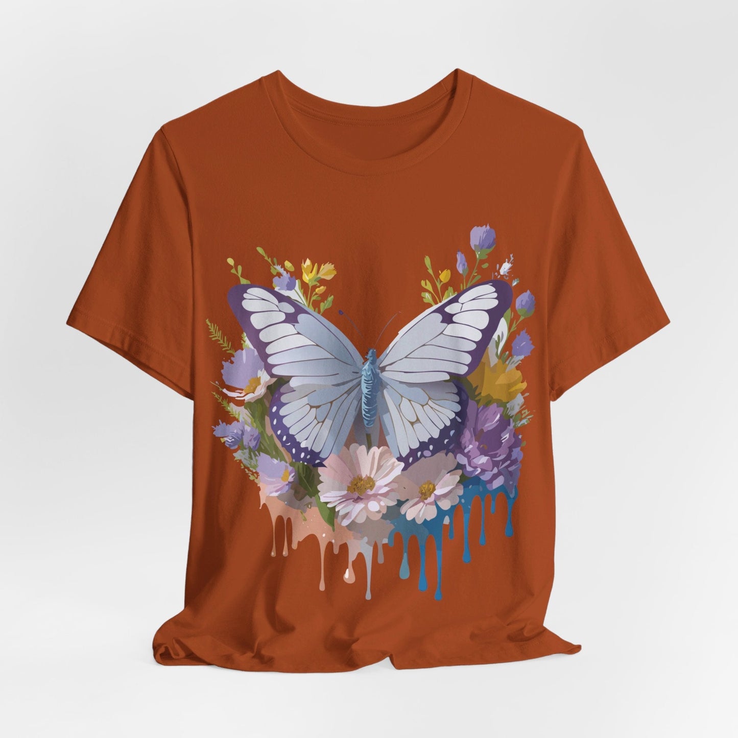 Butterfly Graphic Tee Unisex Jersey Short Sleeve From Adelpha Art Design