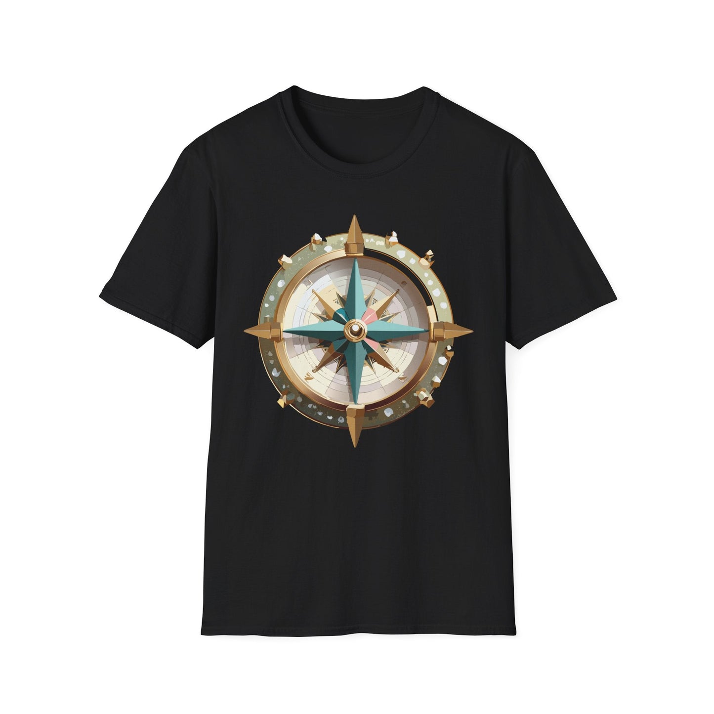 Compass Navigator Graphic Tee Unisex 100 Cotton 1