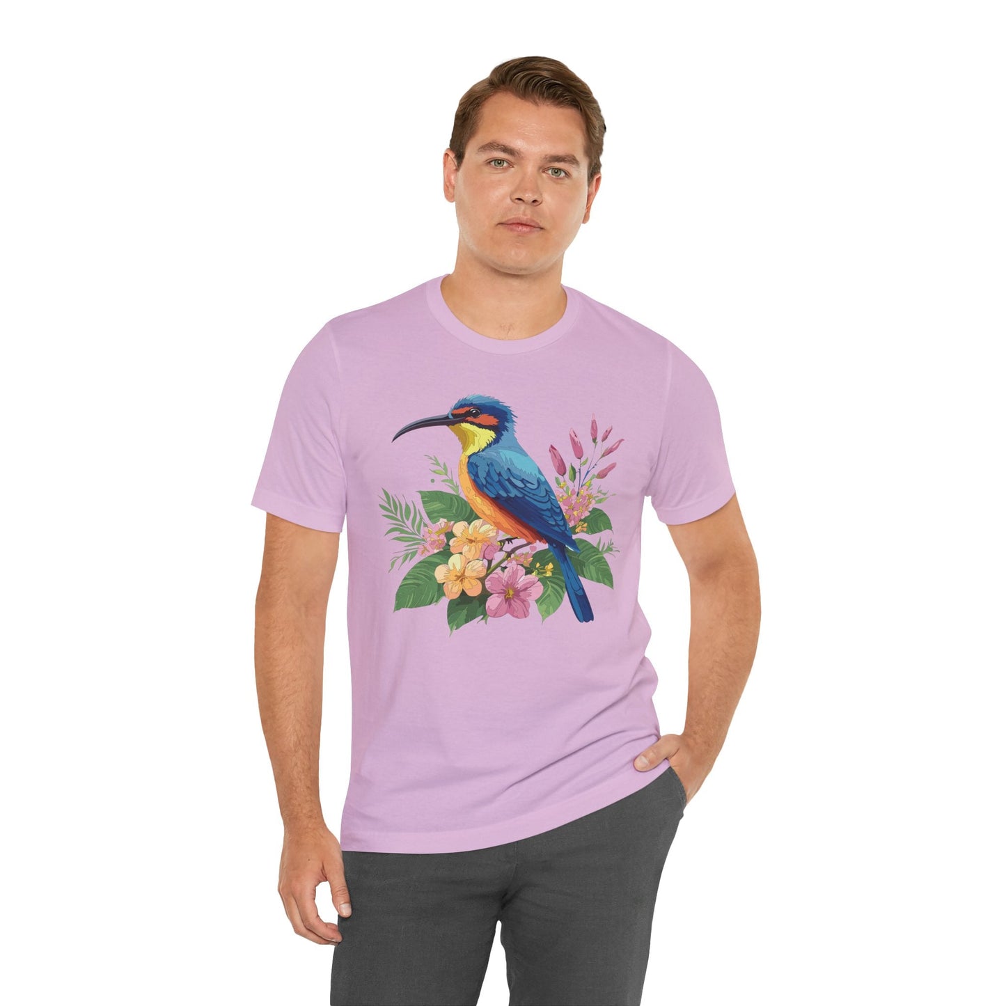 Unisex Animal Shirt Tee With Animals Art Design Wild Animals Shirt For Casual Comfort