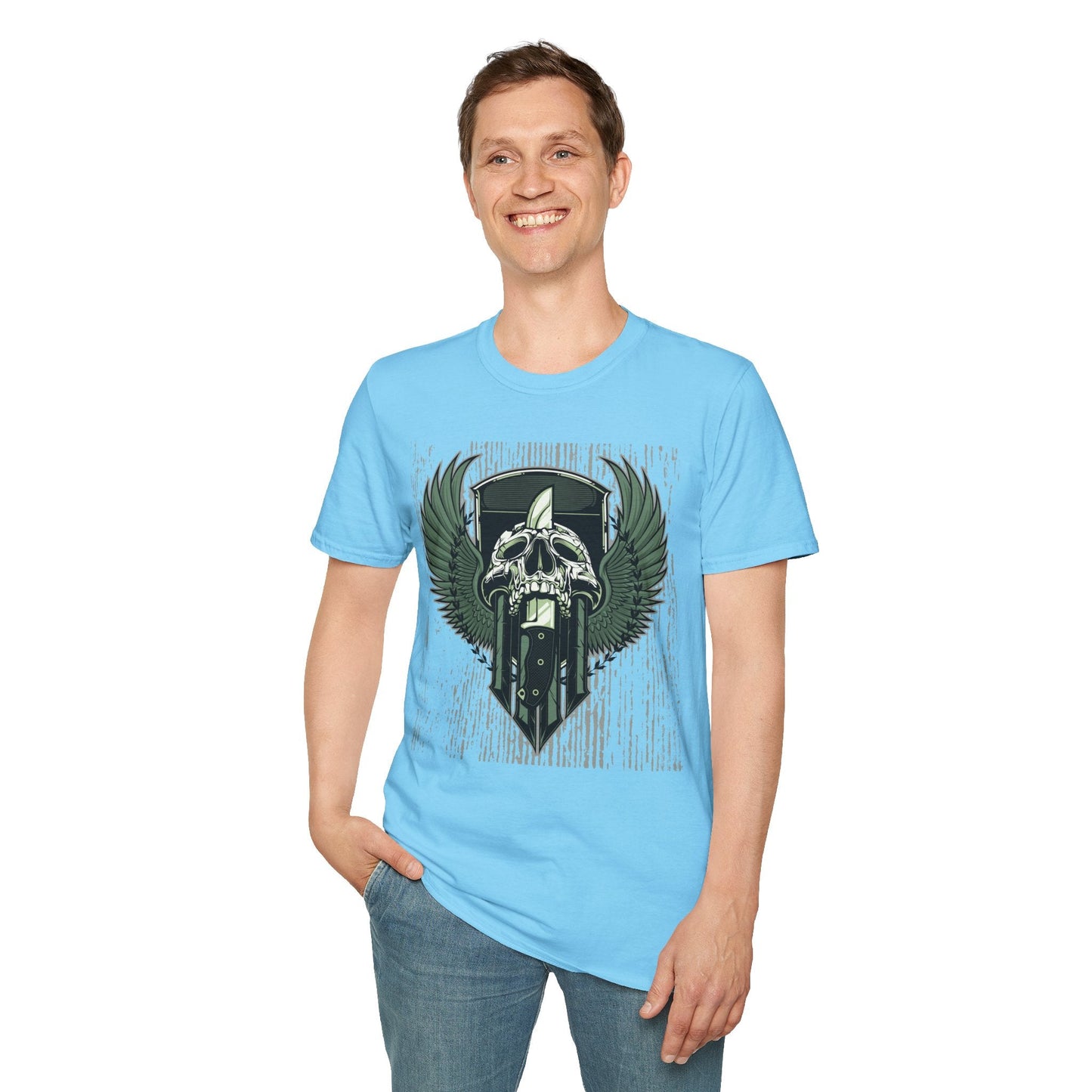 Art Graphic T Shirt Unisex Softstyle Gildan 64000 Cotton Tee With Graphic Design