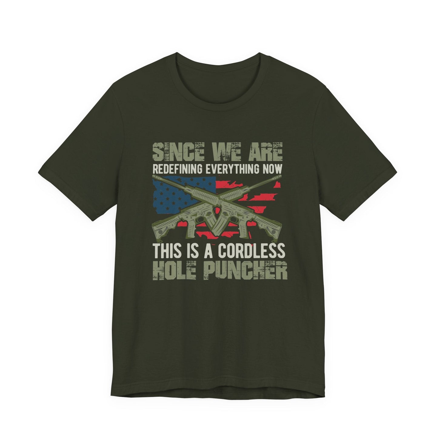 Army Veteran Patriotic Graphic Design Unisex Cotton T-Shirt v14