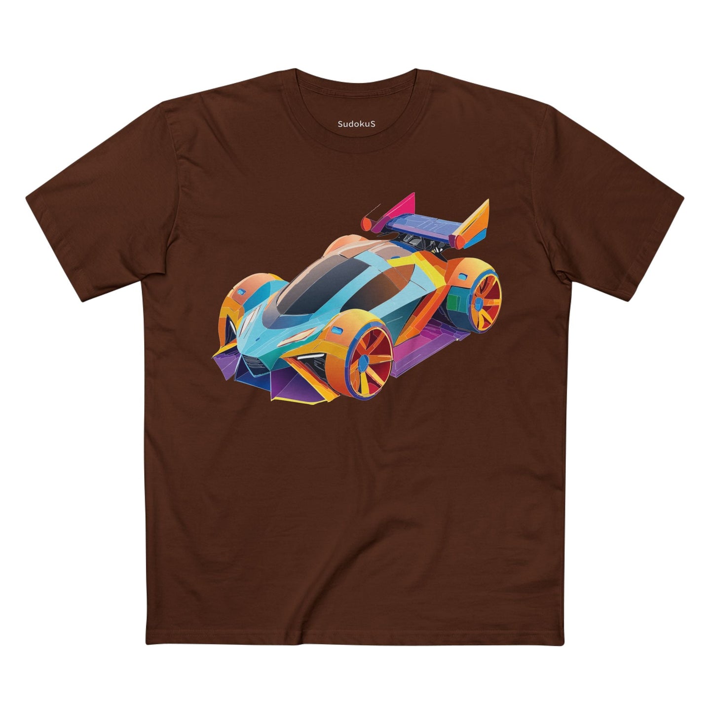 Car Graphic Unisex 100 Cotton Staple Tee 23