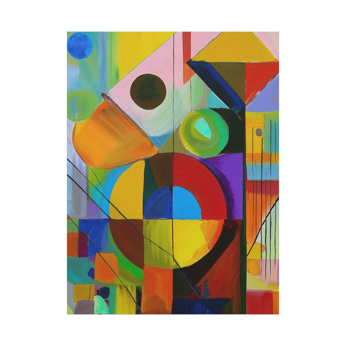 Abstract Painting Print Canvas 20x24,20x30,20x60,24x30,24x32,24x36,30x40,32x48,36x48,40x60 Pine-Wood Inner Frame ABS-1