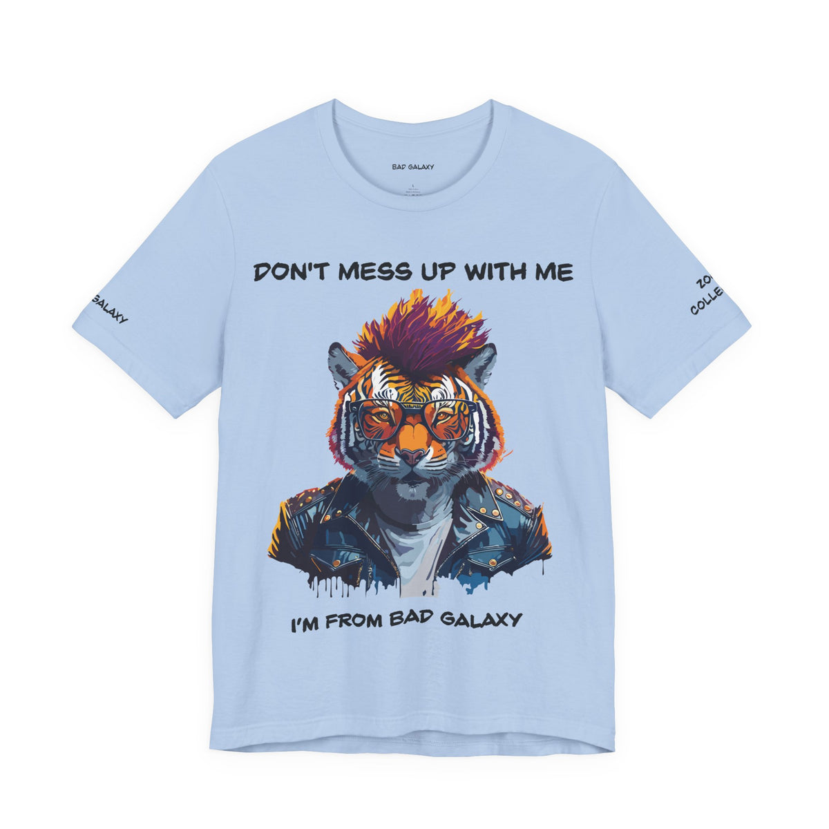 Animal Graphic Unisex Cotton Bella+Canvas Tee with Art Design b8
