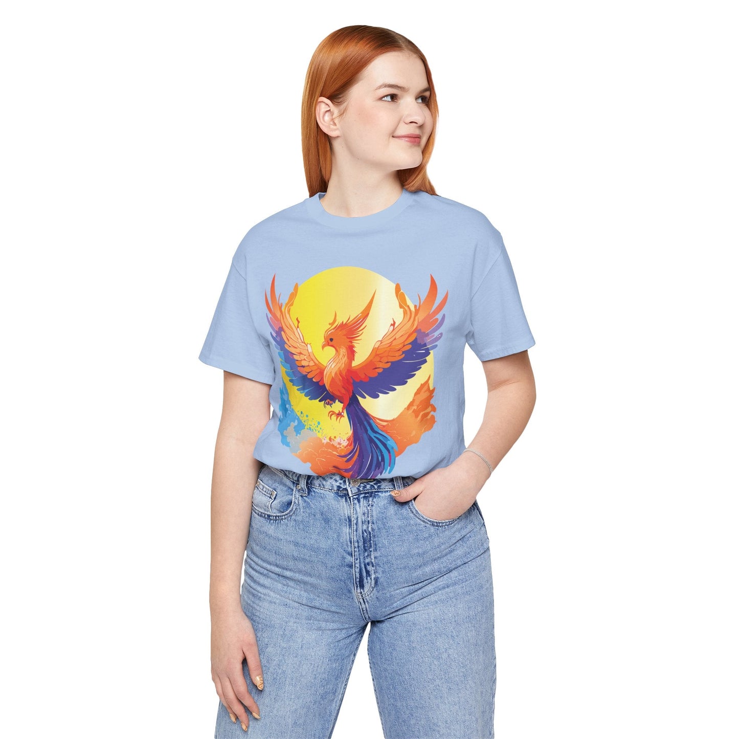 Unisex Animal Print Tee Shirt With Art Design Wild Animals Short Sleeve Comfort Fit