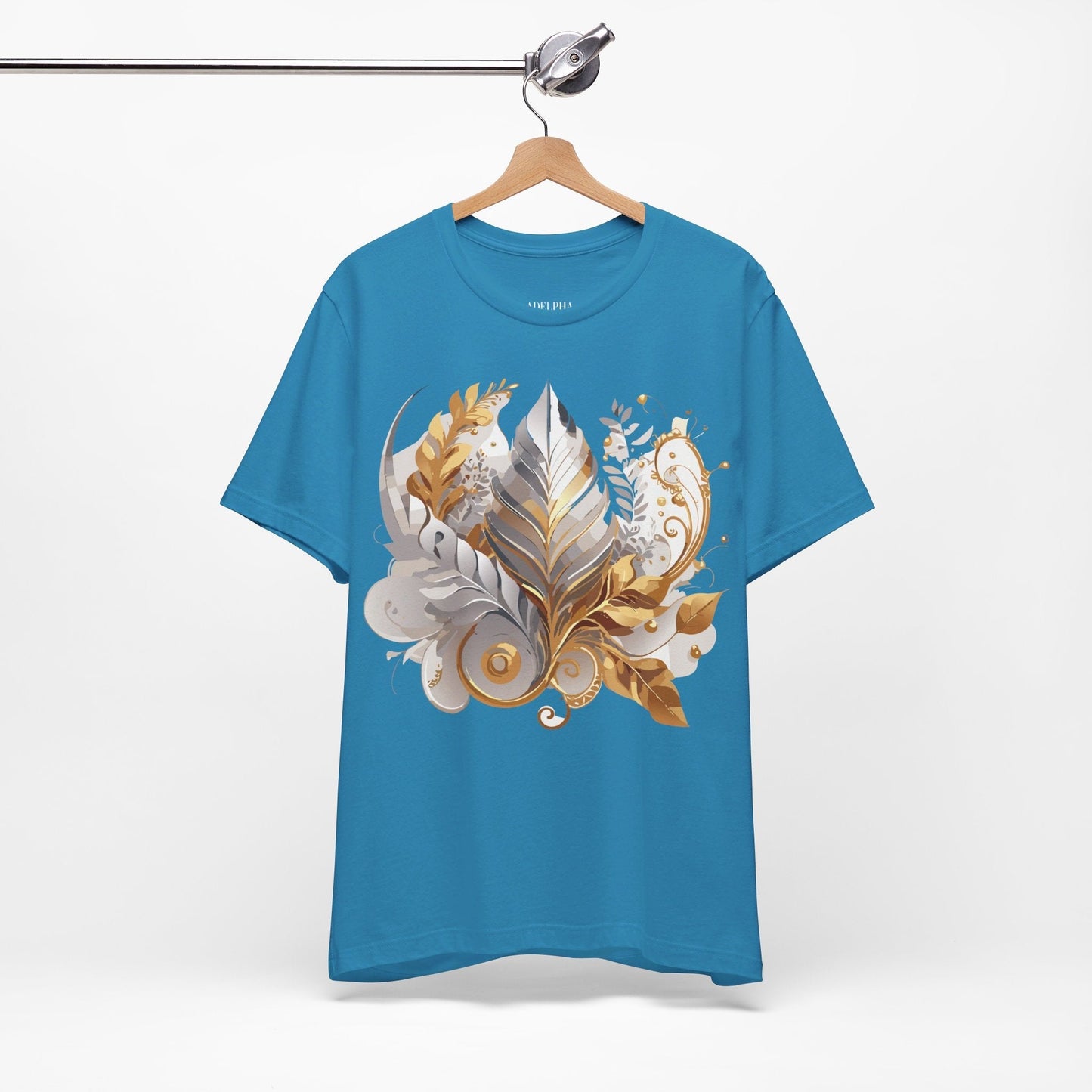 Jewelry Graphic Unisex 100 Cotton Vintage Treasure Art T-Shirt 1