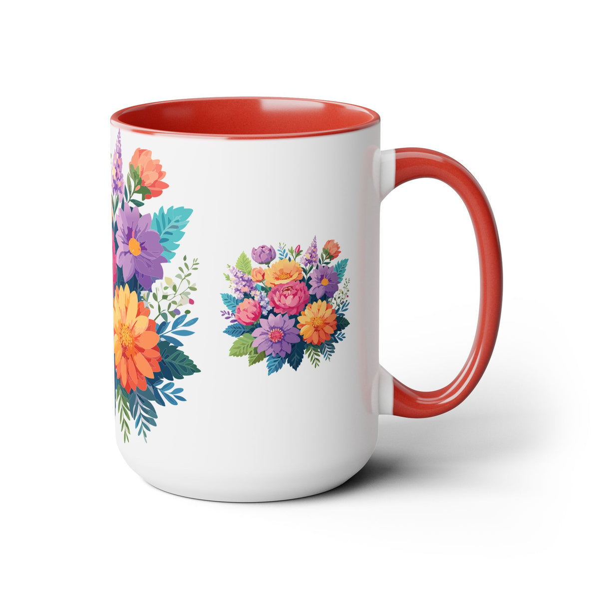 Floral Mug, Floral Cup