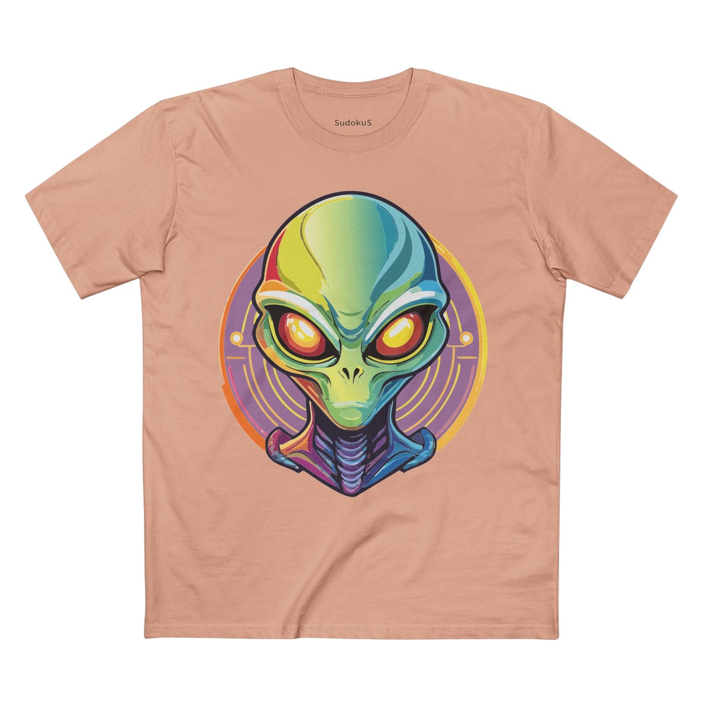 Aliens Graphic Unisex 100 Cotton Staple Tee 8