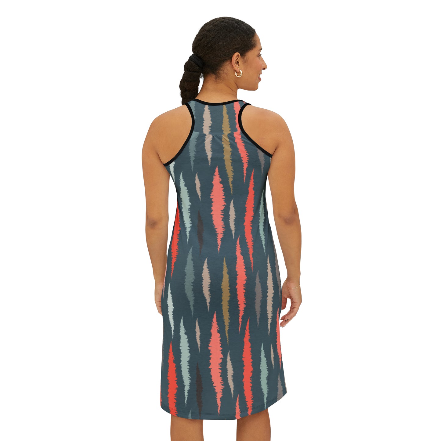 Summer Dress with Abstract prints