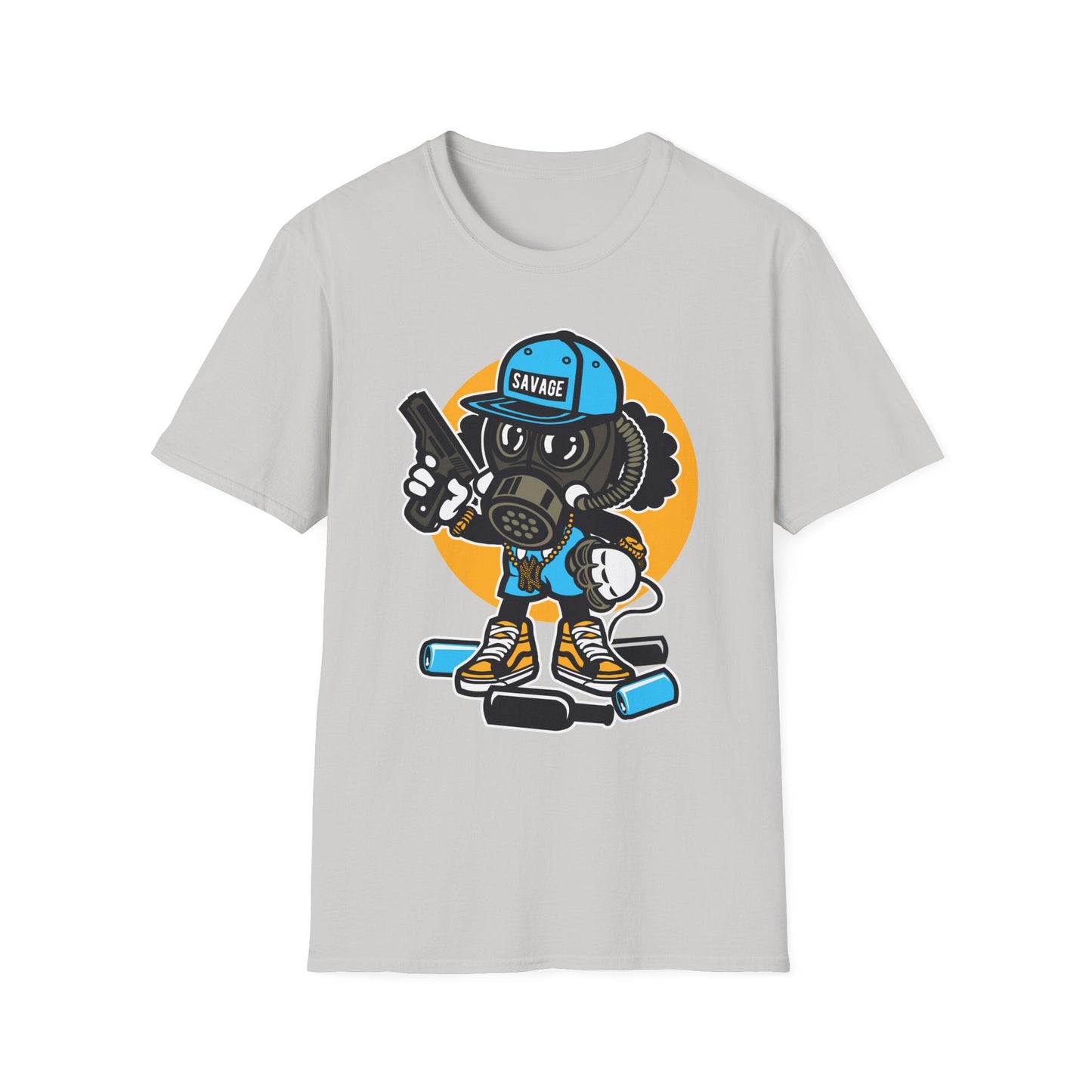 Cartoon T Shirt Animation T Shirt Funny Tee Shirt Unisex Gildan Softstyle Cotton Tee 64000