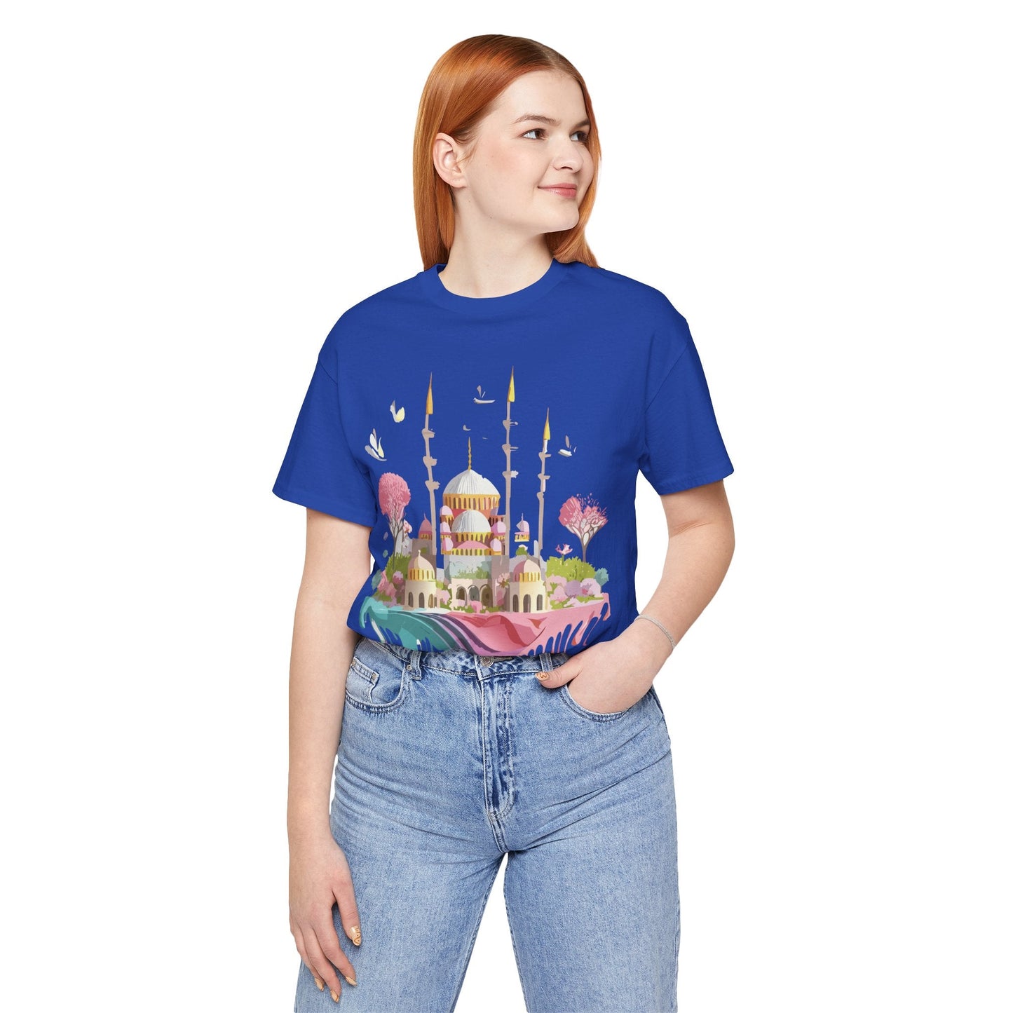 Istanbul Tourist Shirt Unisex Graphic Tee With Vintage Inspired Artwork By Adelpha
