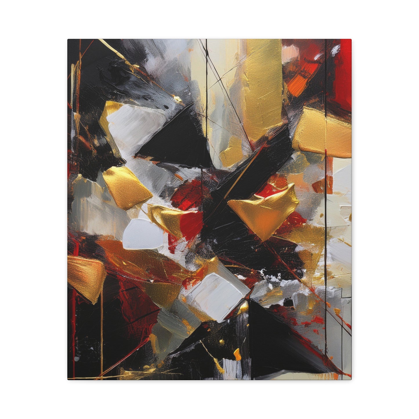Abstract Oil Painting Print Canvas 20x24,20x30,24x30 24x32,24x36,30x40 32x48,36x48,40x60 Pine-Wood Inner Frame ABS-186