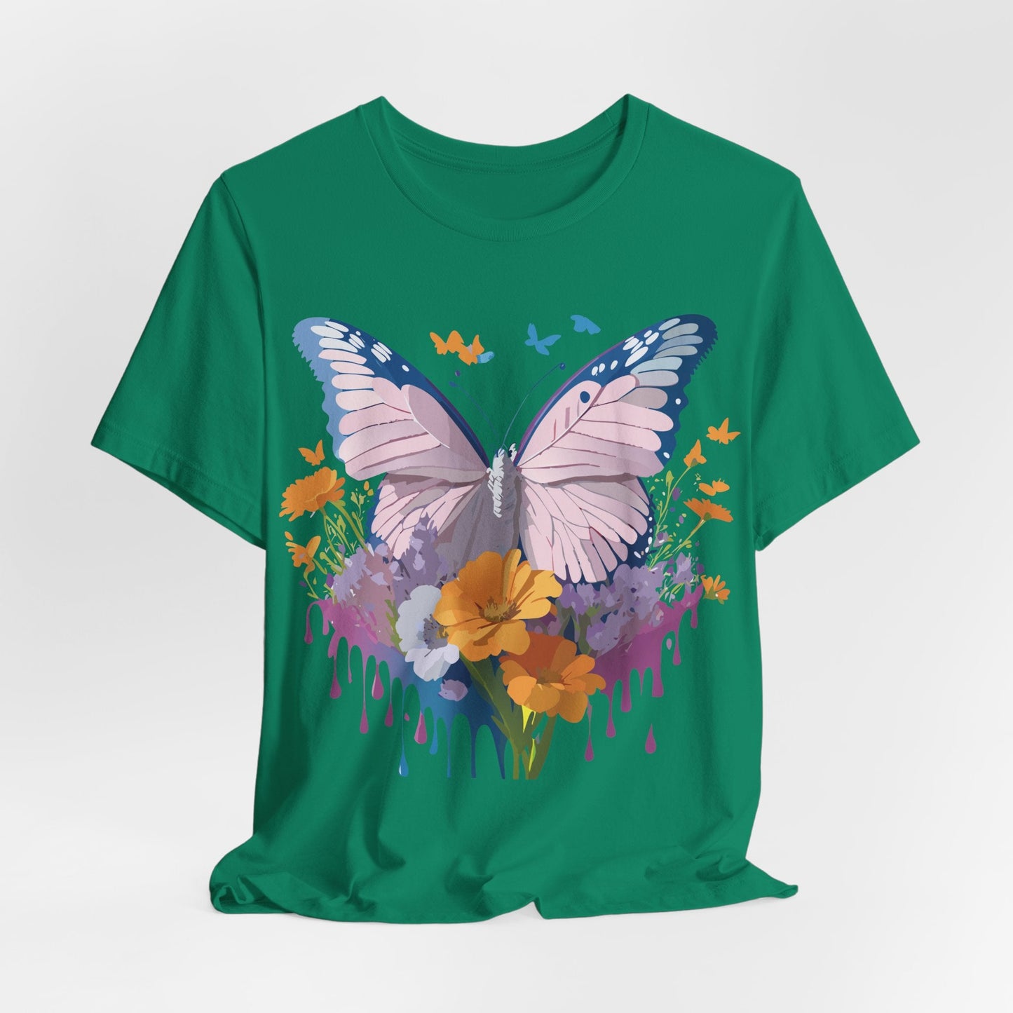 Butterfly Graphic Tee Unisex Jersey Short Sleeve Adelpha Art Design