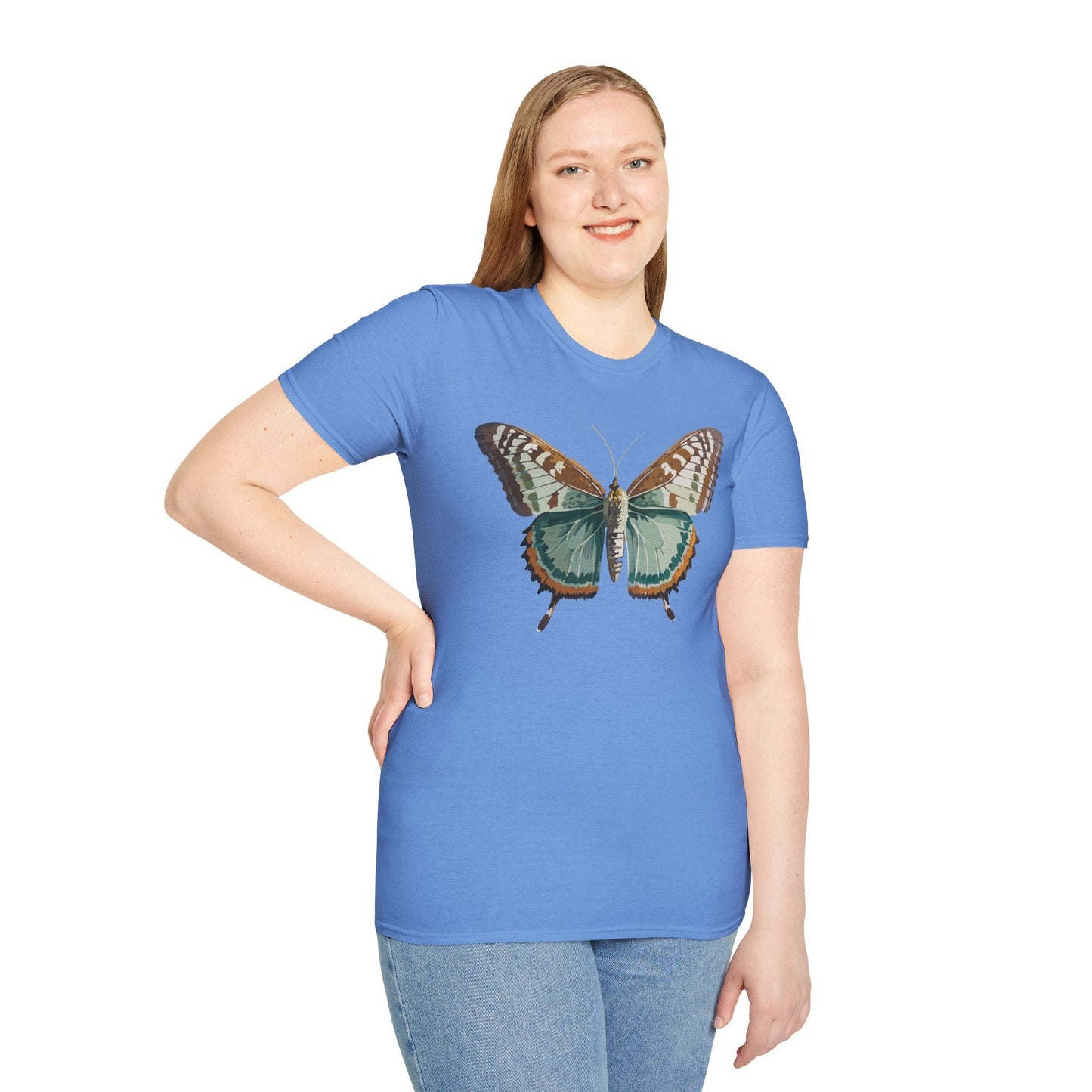 Butterfly Monarch Shirt Unisex Gildan Softstyle 64000 T Shirt 100 Percent Cotton