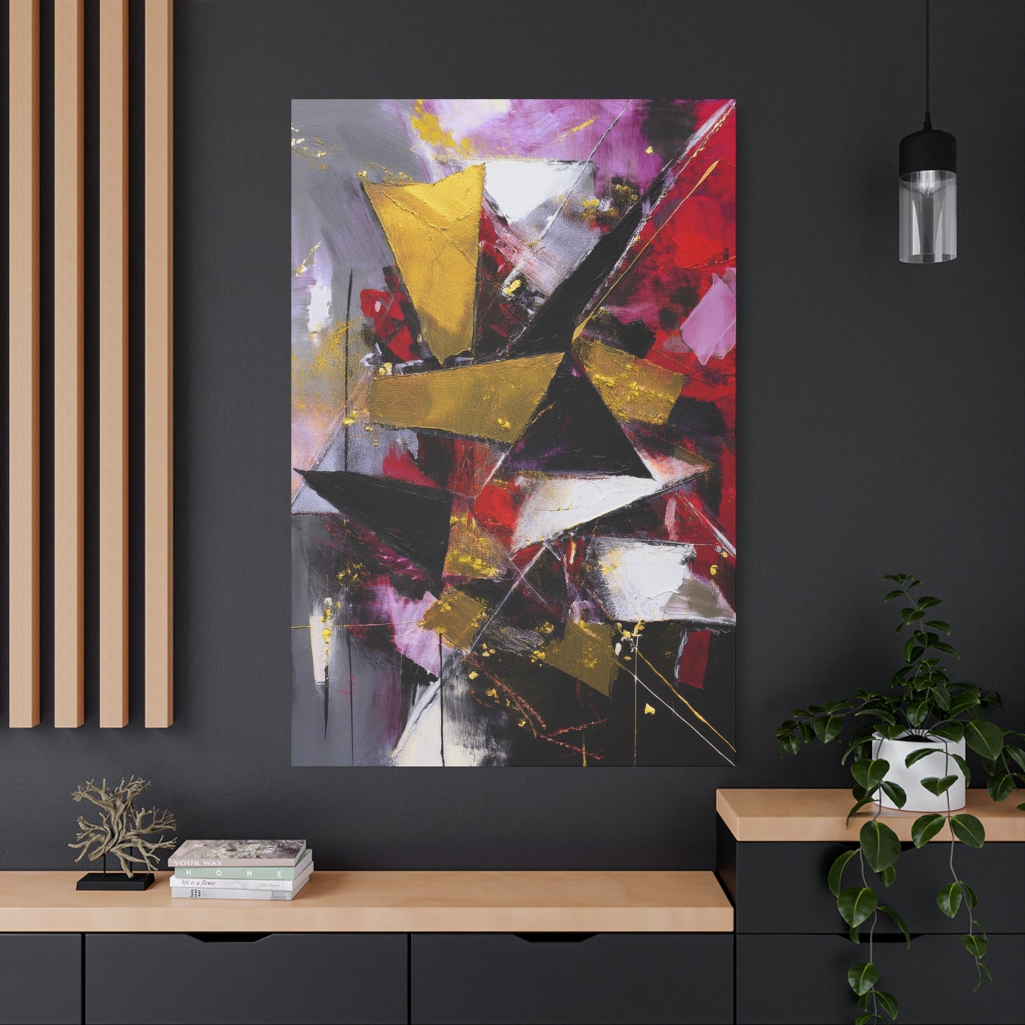 Abstract Oil Painting Print Canvas 20x24,20x30,24x30 24x32,24x36,30x40 32x48,36x48,40x60 Pine-Wood Inner Frame ABS-192