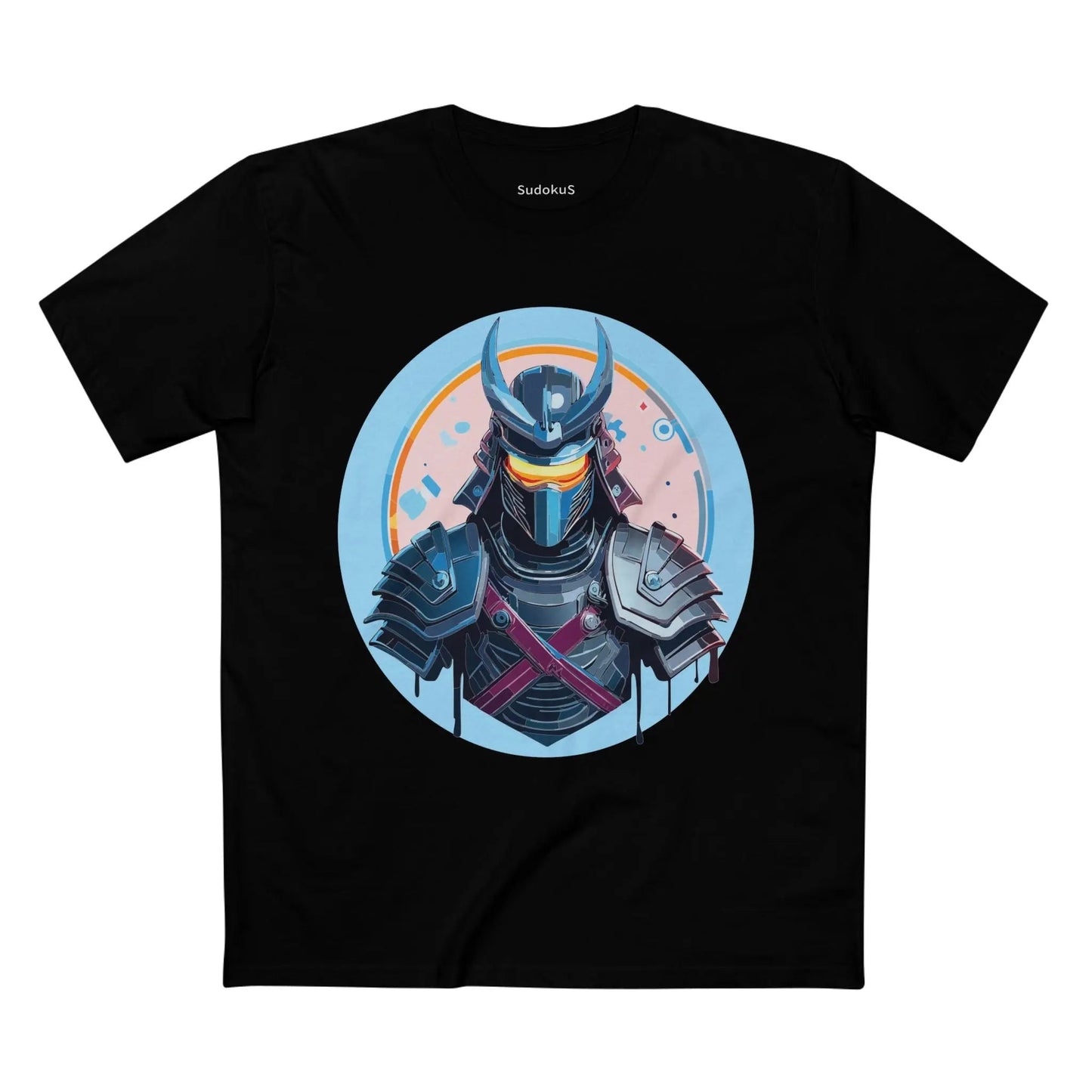 Samurai Graphic Unisex 100 Cotton Staple Tee 13