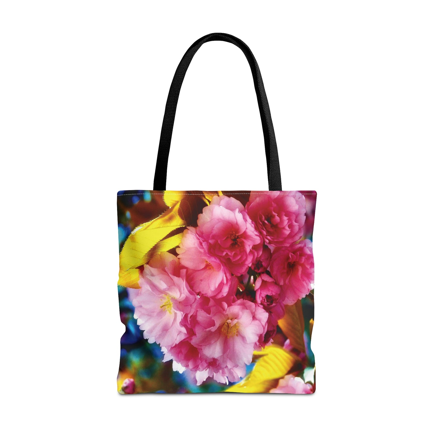 Canvas Bag with Floral Prints