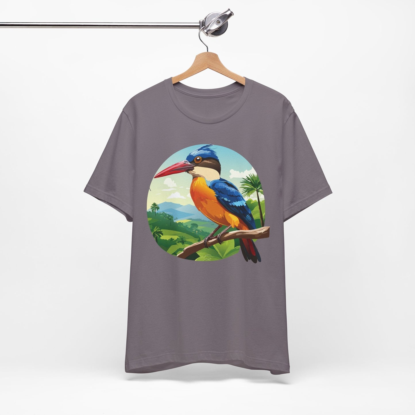 Unisex Animal Shirt With Art Design Featuring Wild Animals Jersey Short Sleeve Tee