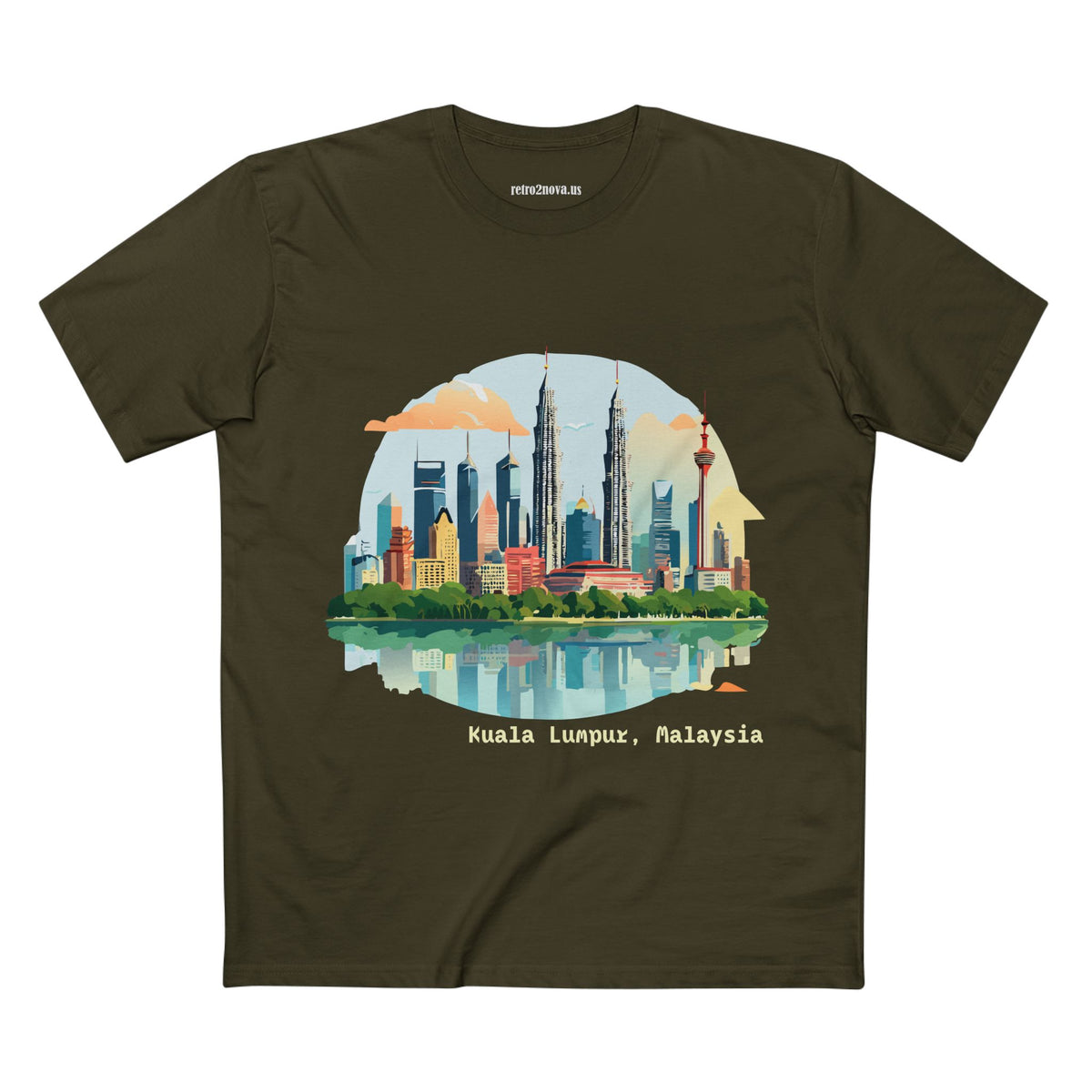 Kuala Lumpur skyline tee | T-Shirt