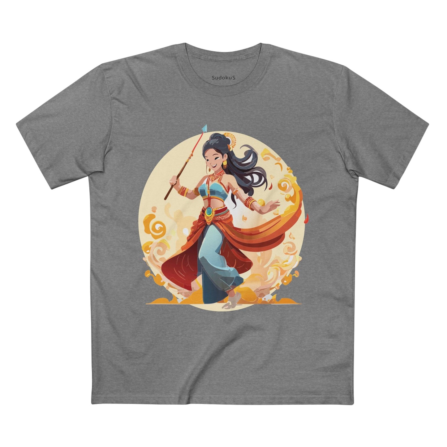 Dancer Graphic Unisex 100 Cotton Staple Tee 14