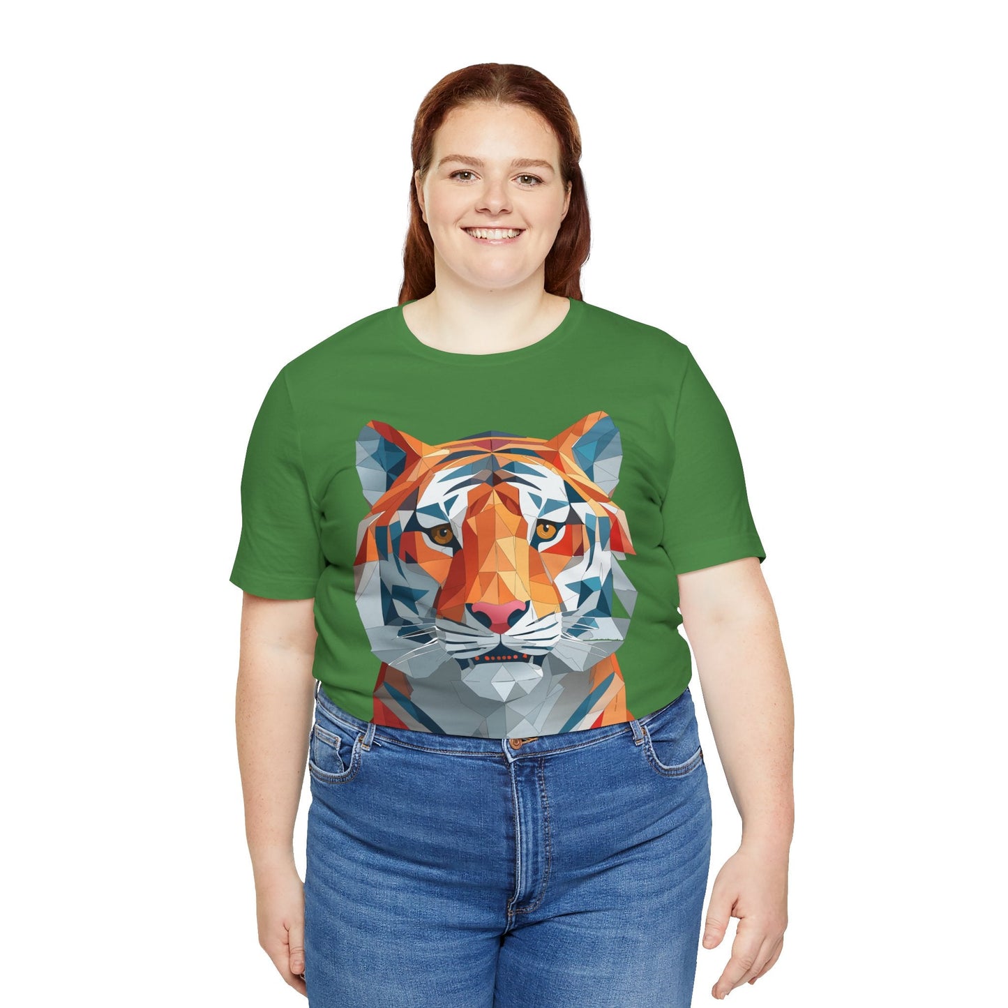 Unisex Animal Shirt With Art Design And Wildlife Theme Short Sleeve Tee For Everyday Wear