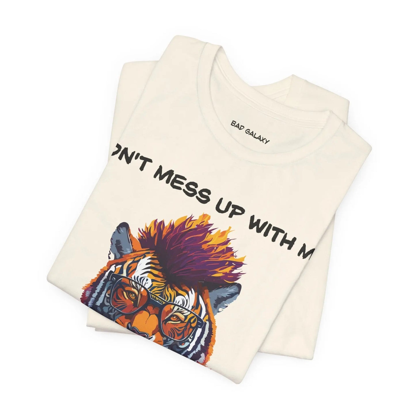Bad Galaxy Animal T Shirt Cotton Comfort Eco Friendly Inks Printed In USA Free Shipping