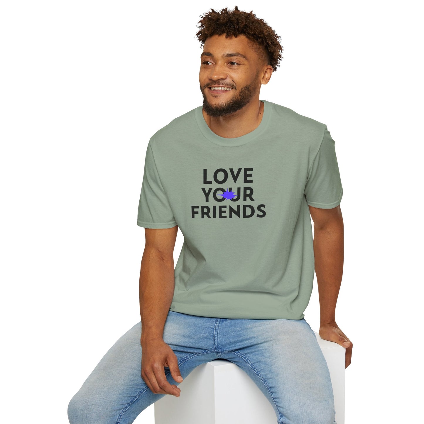 Positive Slogan T Shirts Unisex Gildan Softstyle 64000 Ring Spun Cotton Tee With Positive Quotes