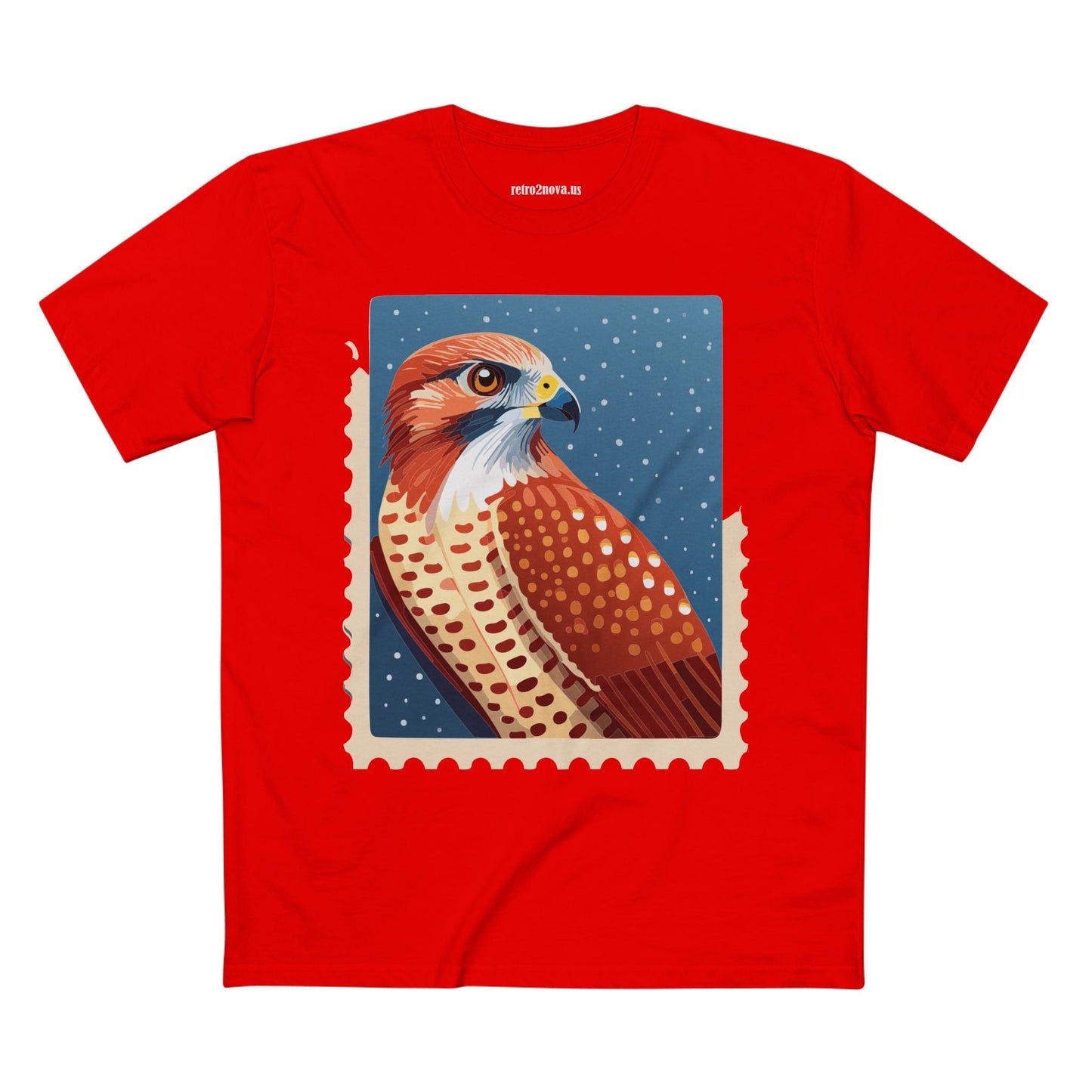 Stamp Shirt Postage Stamp Shirt Unisex Premium Cotton Tee With Original Art Design By Retro2Nova