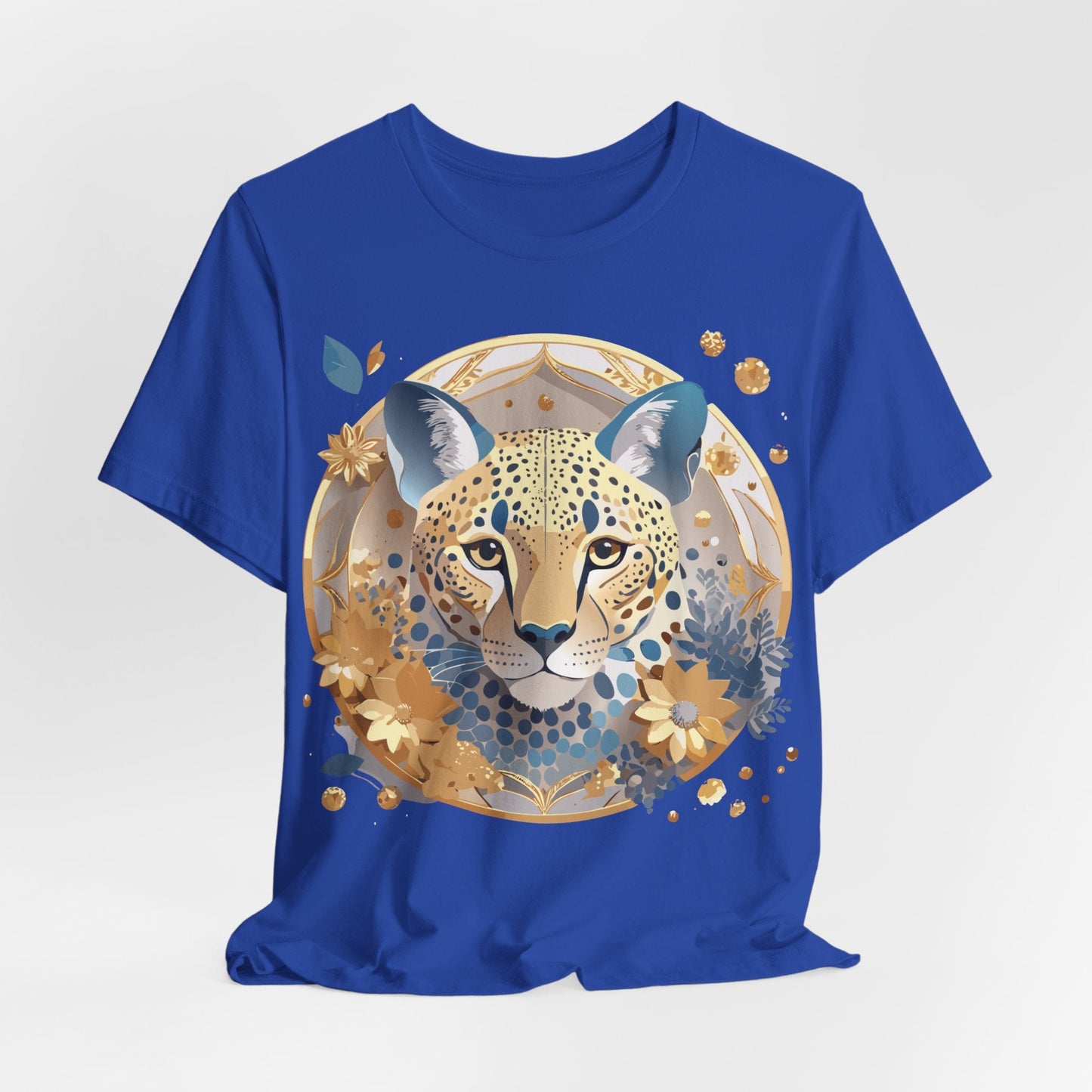 Adelpha Medallion Graphic Tee Unisex Short Sleeve Vintage Inspired Art Design Premium Cotton Jersey