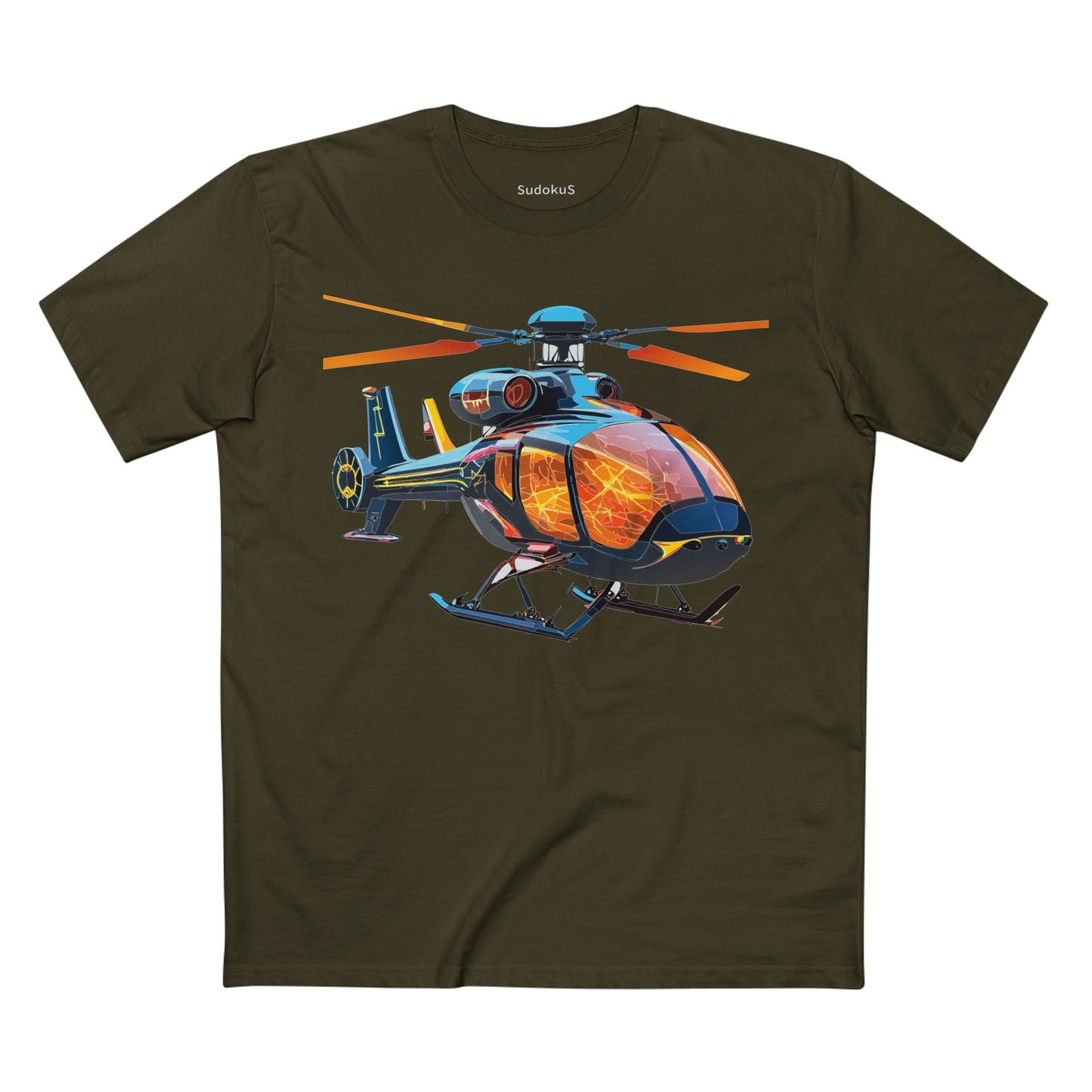 Chopper Graphic Unisex 100 Cotton Staple Tee 5