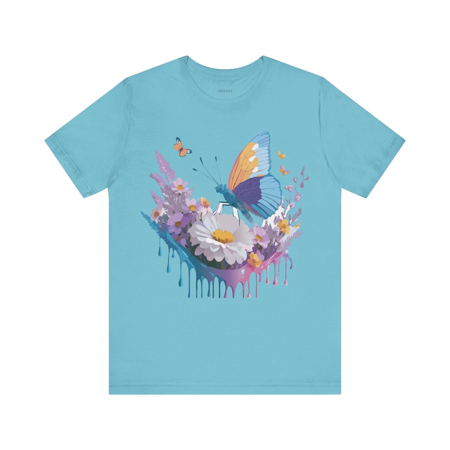 Butterfly Graphic Tee From Adelpha Art Design Unisex Jersey Short Sleeve Shirt