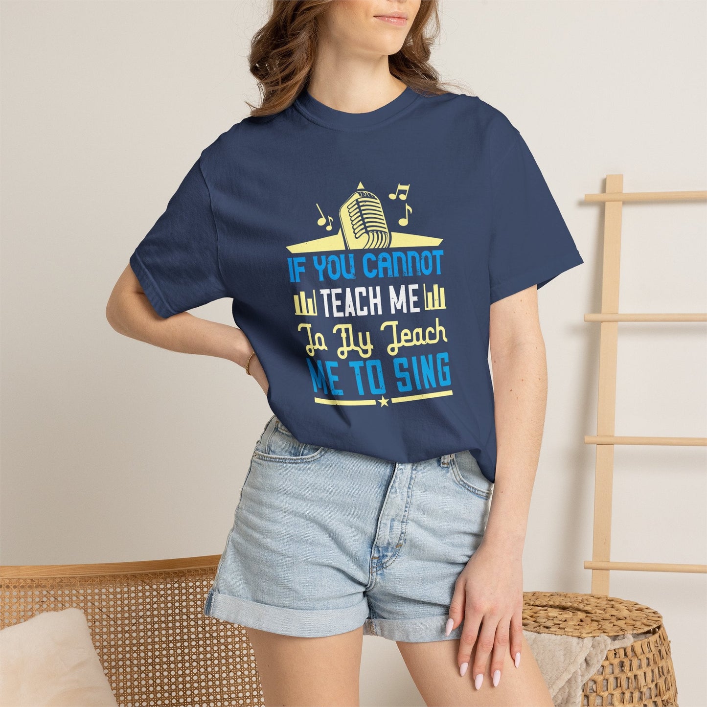 Music Graphic Design Unisex Cotton T-shirt m18
