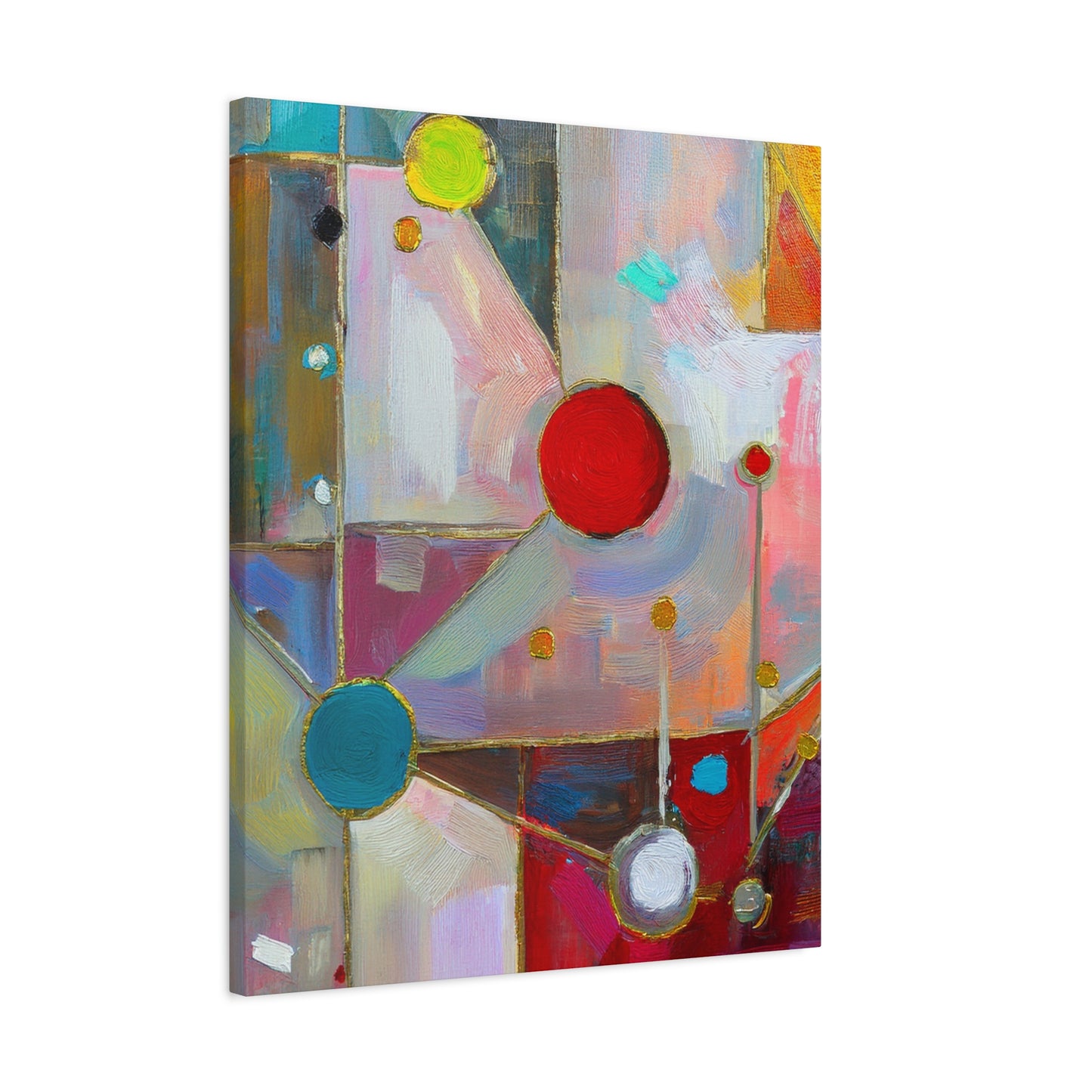 Abstract Oil Painting Print Canvas 20x24,20x30,24x30 24x32,24x36,30x40 32x48,36x48,40x60 Pine-Wood Inner Frame ABS-175
