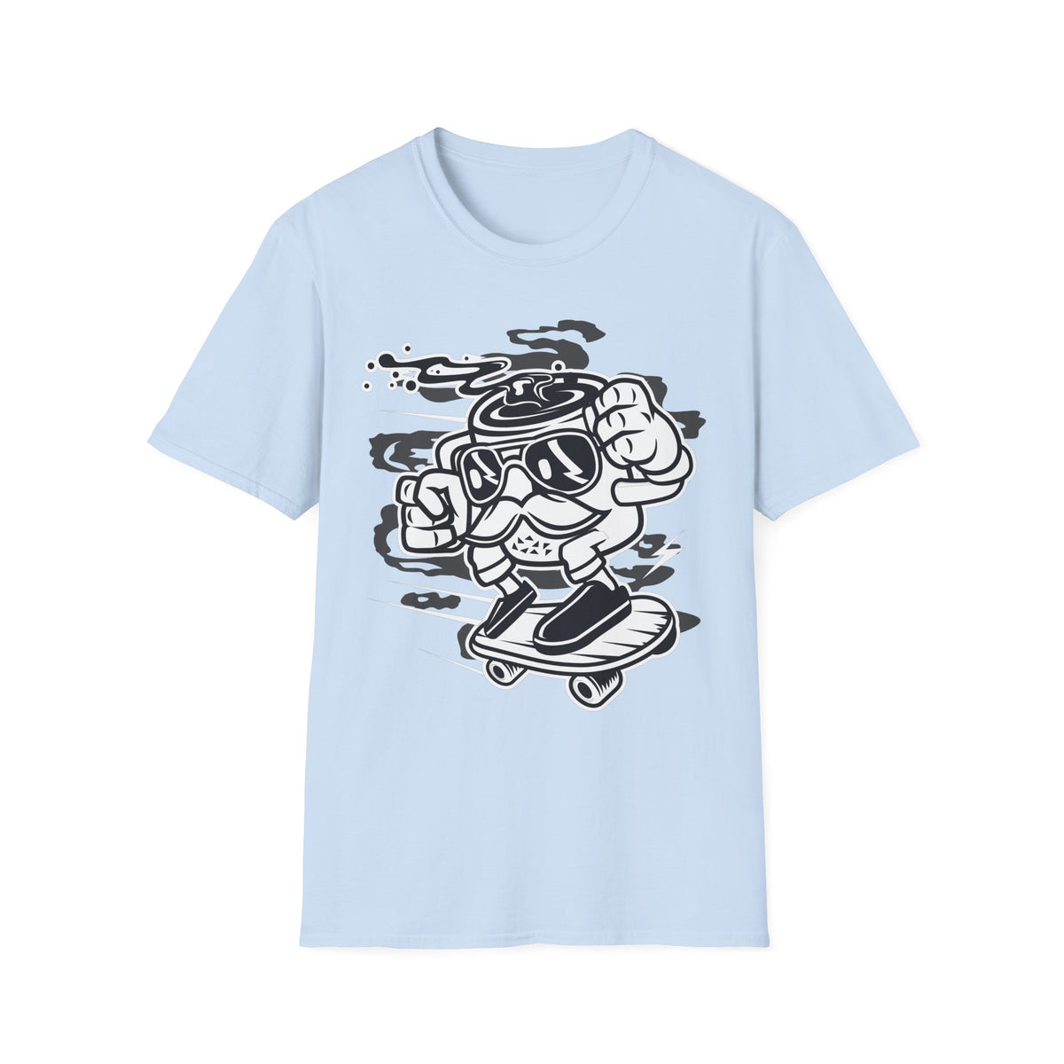 Funny Cartoon Animation Graphic Tee Gildan Unisex 100 Cotton Tee Shirt - 106