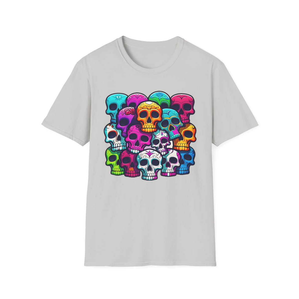 Skull Skeleton Graphic Tee Gildan Unisex 100 Cotton Tee Shirt c40