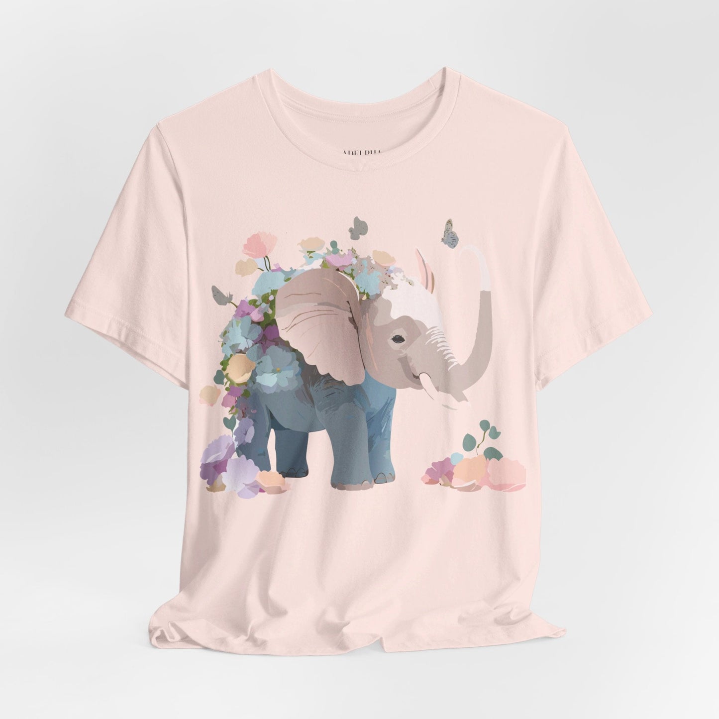 Elephant Graphic Tee Unisex Jersey Short Sleeve Art Design Adelpha Premium Vintage Inspired