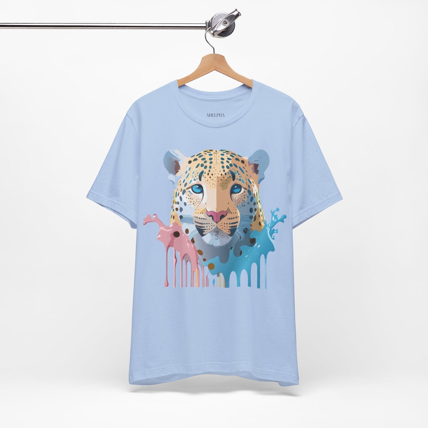 Cheetah Graphic Unisex 100 Cotton Artwork Tee 10