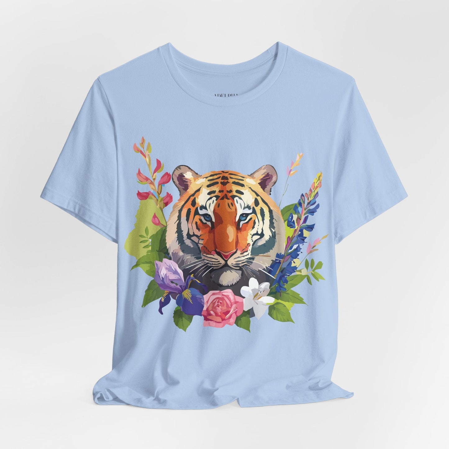 Tiger Shirt Unisex Jersey Short Sleeve Graphic Tee With Vintage Inspired Artwork From Adelpha