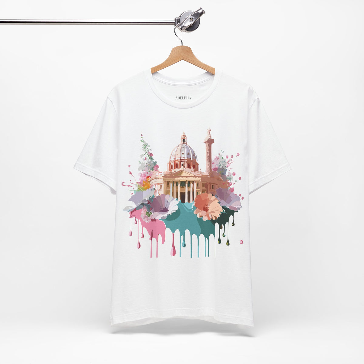 Unisex Cotton Bella+Canvas Tee with Rome