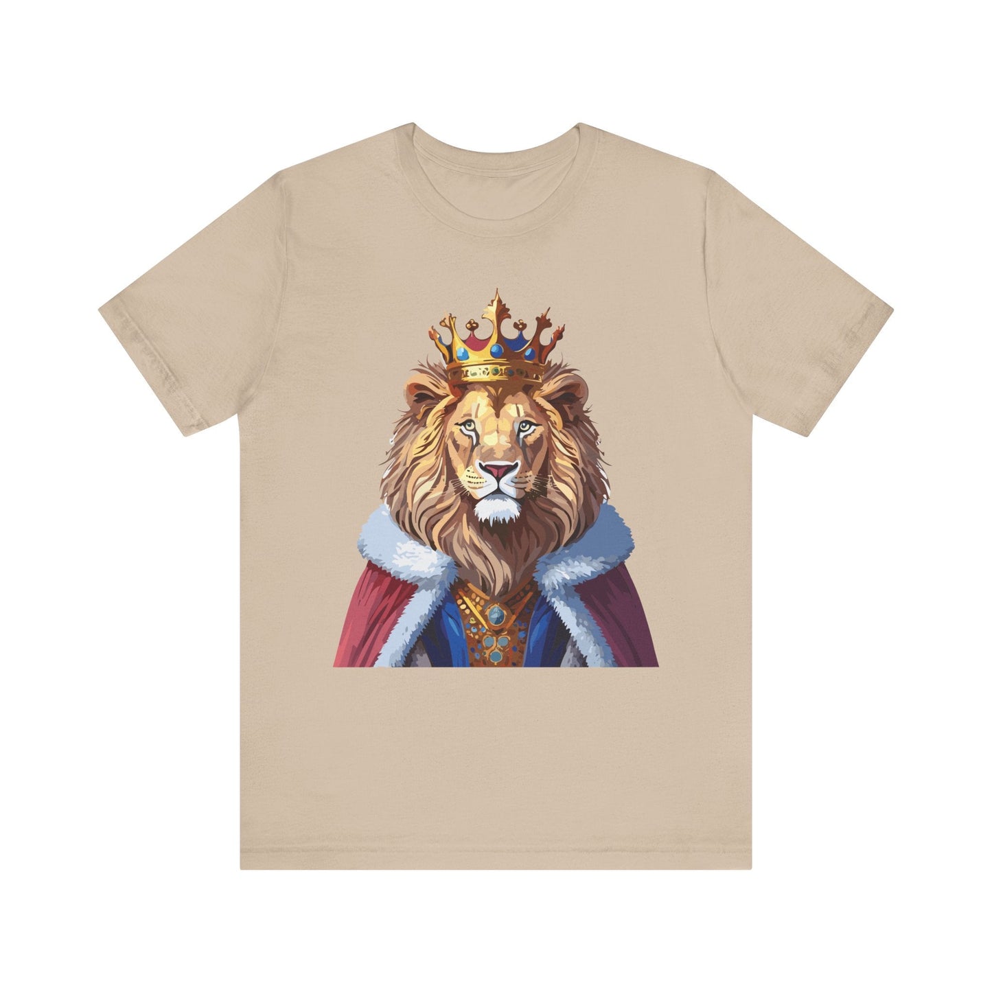 Unisex Animal Tee Shirt With Wild Animal Art Design Softstyle Comfort Tee Gildan 64000