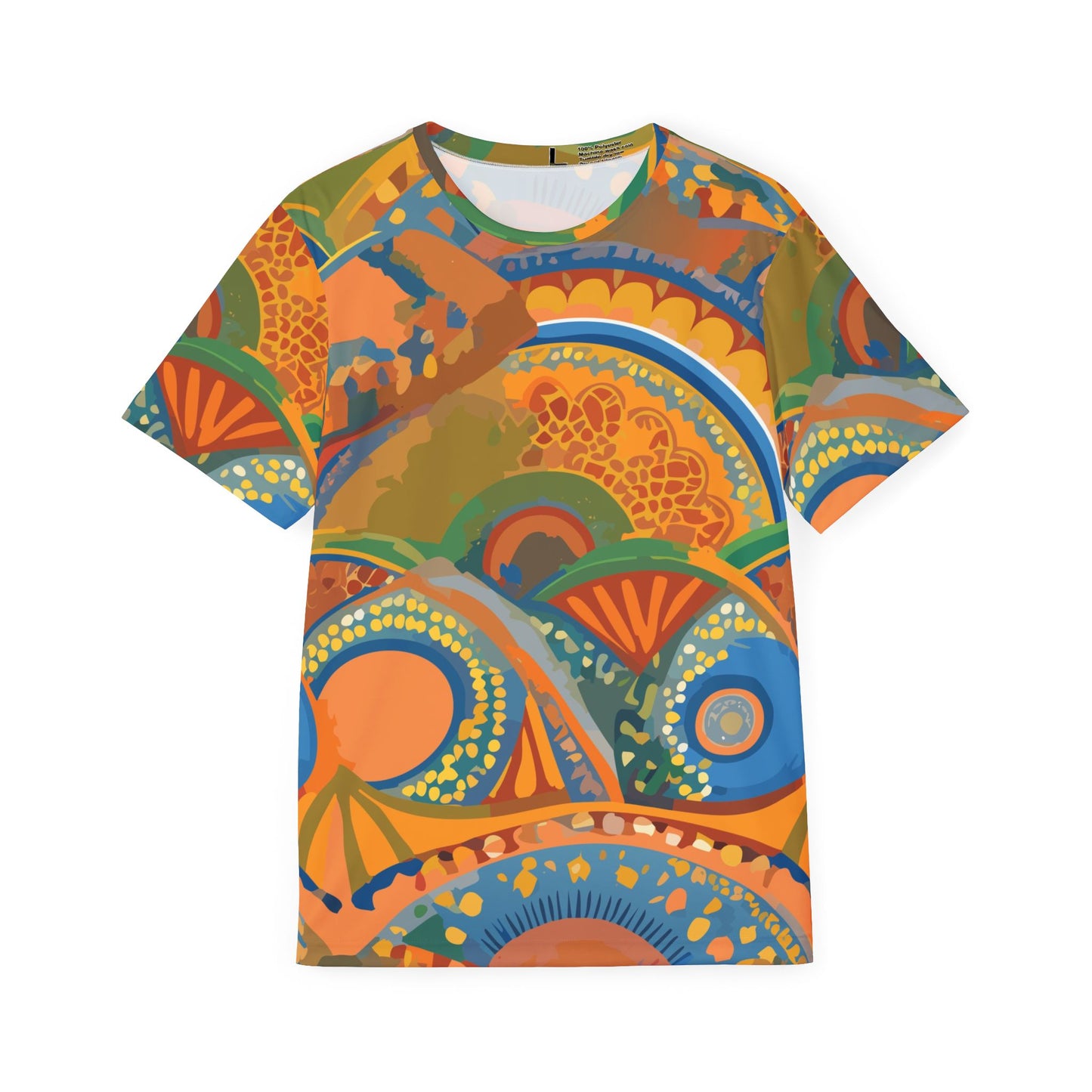 Unisex Abstract Shirt, Shirt with Abstract Print